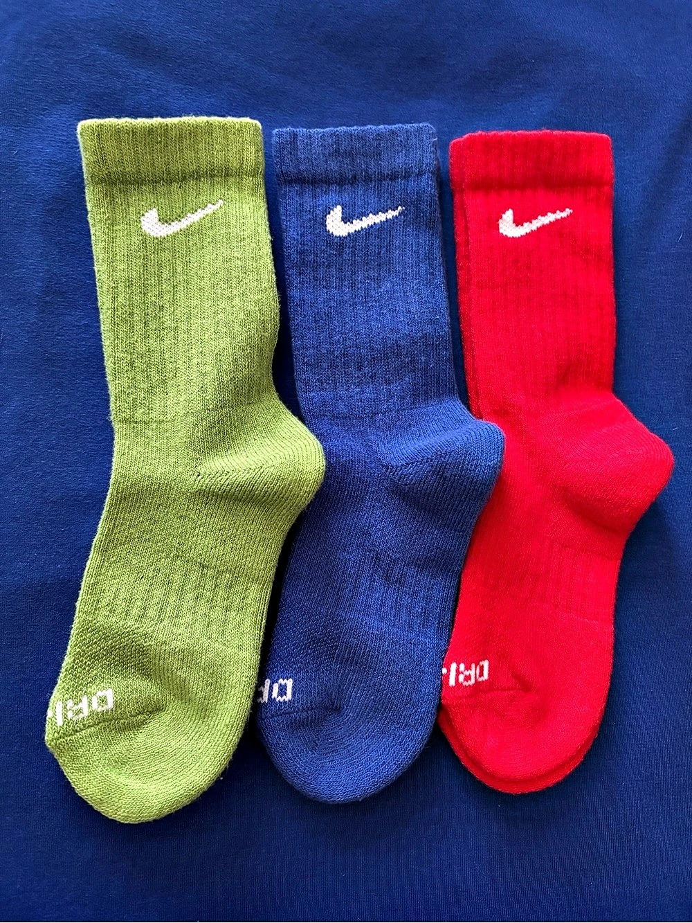 Nike Dri-Fit Cushioned Kids Boys Socks 5-7 Yrs